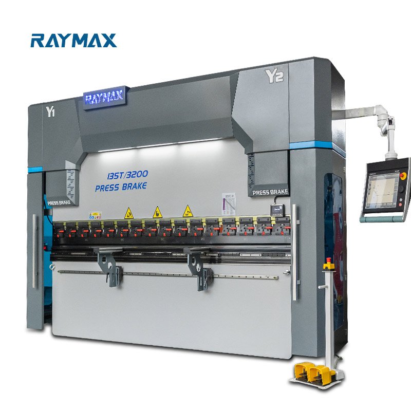 RAYMAX DELEM DA66T 130T Brake Caliper Press Machine Hydraulic Cnc Press Brake Machine